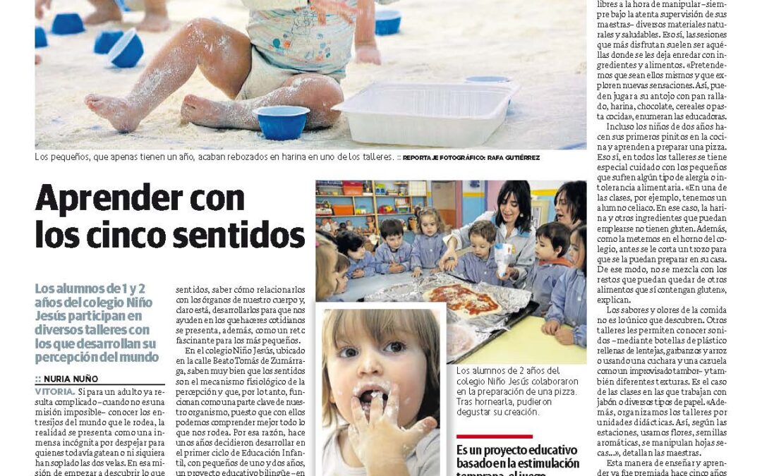 El colegio Niño Jesús en la prensa