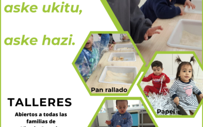 TALLERES PARA FAMILIAS Y NIÑOS DE 1 Y 2 AÑOS